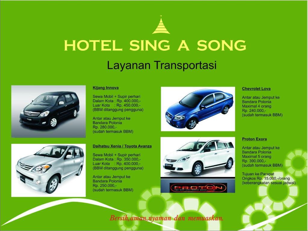 Hotel Sing A Song Pematangsiantar Exteriör bild
